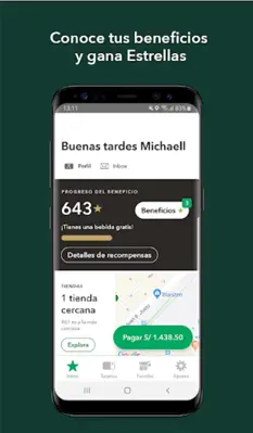 Starbucks Peru android App screenshot 3